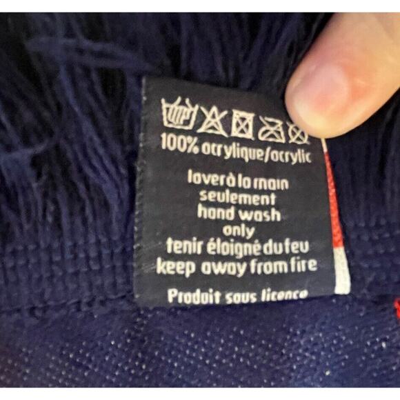 Paris Saint-Germain SG Football Soccer Scarf Reversible Knit Muffler 2011 - Picture 5 of 6